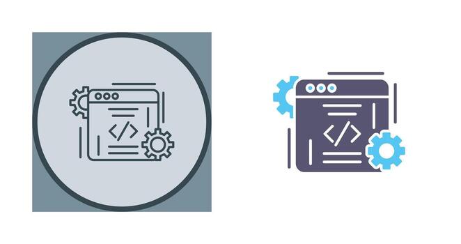 Coding Vector Icon