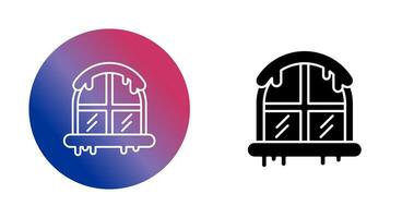 icono de vector de ventana