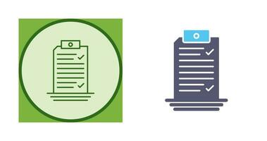 Check List Vector Icon