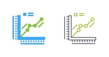 Graph Vector Icon