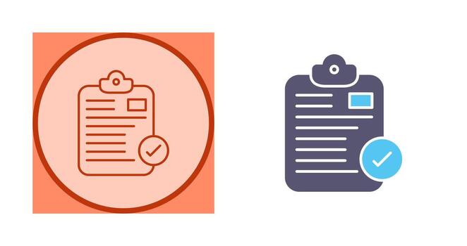 Secure Notepad Vector Icon