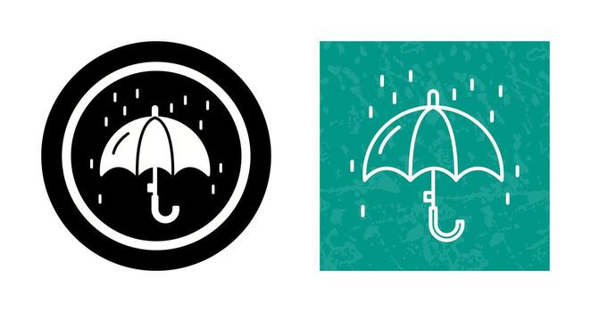 Raining Vector Icon