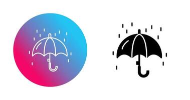 Raining Vector Icon