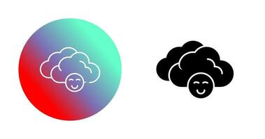 Cloudy Vector Icon