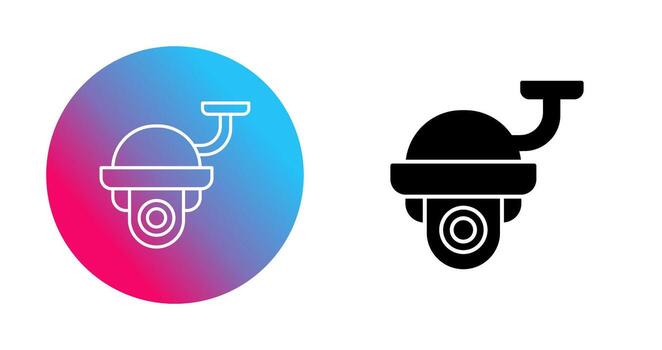 Security Camera Vector Icon