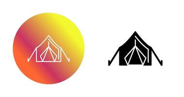 Tent Vector Icon