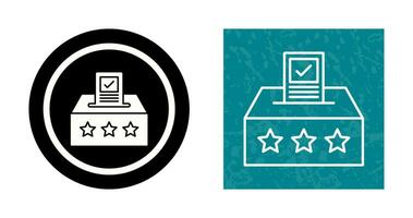 Ballot Vector Icon