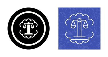 Justice Scale Vector Icon