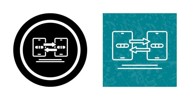 Data Synchronization Vector Icon