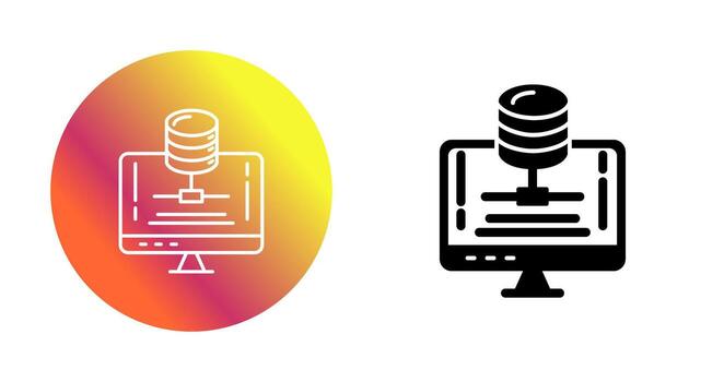 icono de vector de servidor