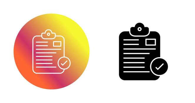 icono de vector de bloc de notas seguro