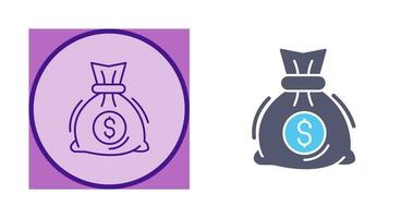 Money Bag Vector Icon