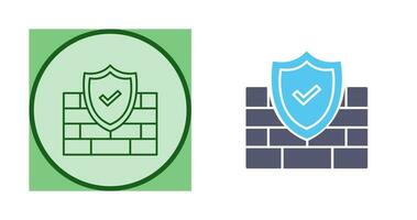 FireWall Vector Icon