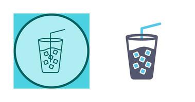 Cold Drink Vector Icon