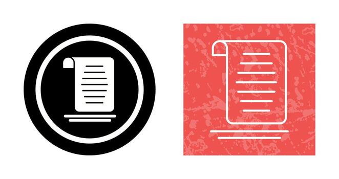 Document Vector Icon