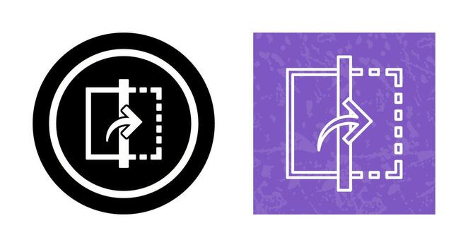 Reflect Vector Icon
