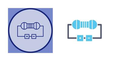 icono de vector de resistencia