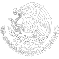 símbolo de mexico bandera emblema png