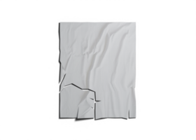 collé papier maquette png