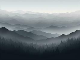 AI Generated Ai generation. Abstract background with wavy lines. Can be used for wallpaper, web page photo
