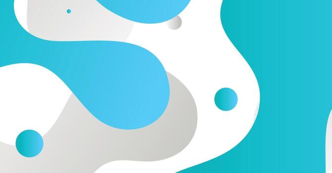 resumen líquido ola antecedentes con azul y blanco degradado color antecedentes vector