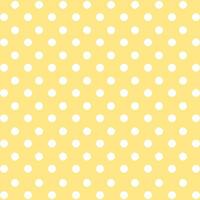 White dots on yellow background use for background design, print, social networks, packaging, textile, web, cover, banner and etc. vector