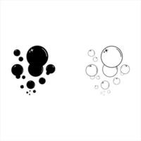 Bubble icon vector illustration design template