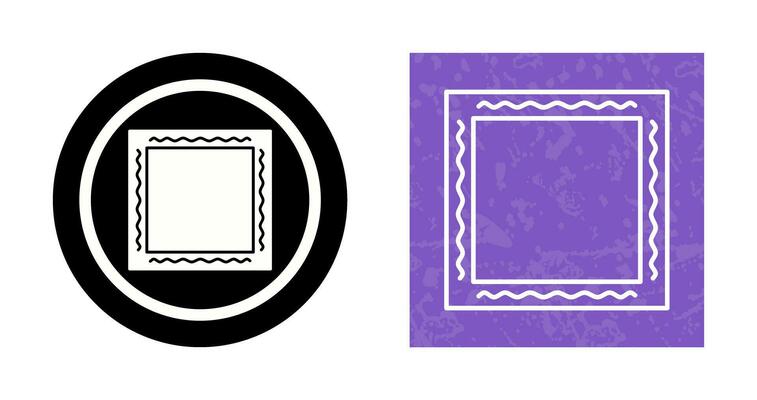 Unique Frame Vector Icon