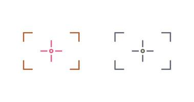 Unique Focus Vector Icon