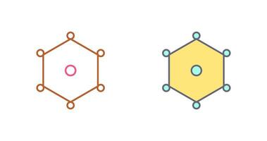 Unique Nodes Vector Icon