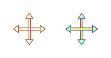 Unique Move Vector Icon