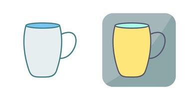 icono de vector de taza