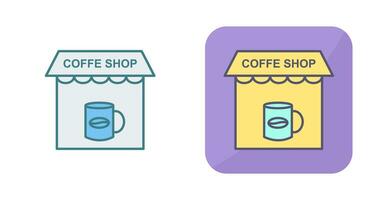 Coffee Shop Vector Icon