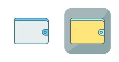 Unique Wallet Vector Icon