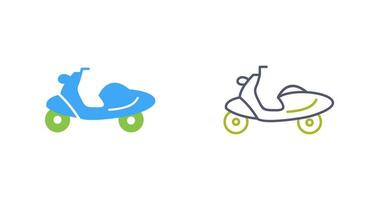 icono de vector de scooter