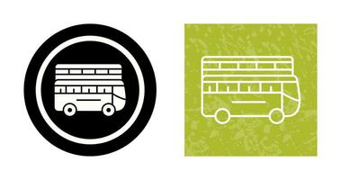 Double Bus Vector Icon