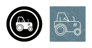 icono de vector de tractor