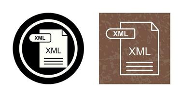 XML Vector Icon