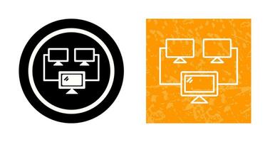 Connected Systems Vector Icon