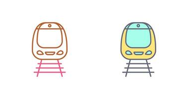 icono de vector de tren