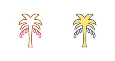 Coconut trees Vector Icon