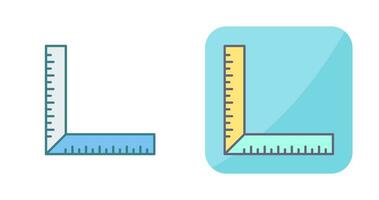 square Ruler Vector Icon