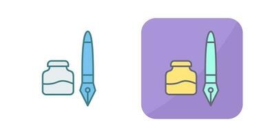 Ink and Pen Vector Icon