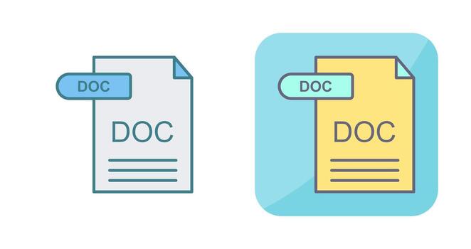 icono de vector de documento