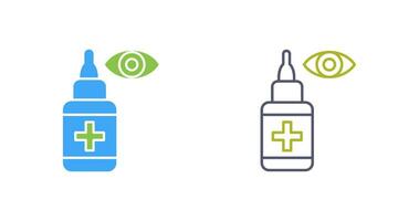 Eye Drop Vector Icon