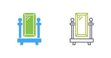 Floor Mirror Vector Icon