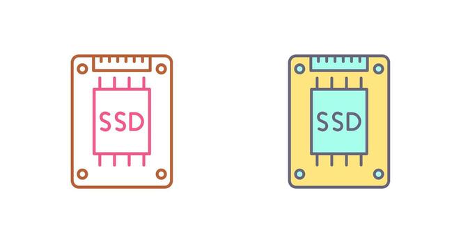 Ssd Vector Icon