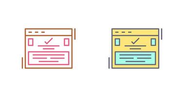 Complete Vector Icon