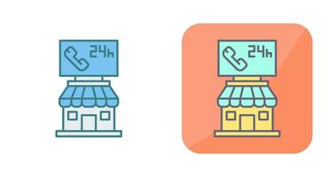 24 hours Vector Icon