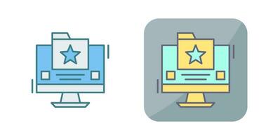 Favourite Folder Vector Icon